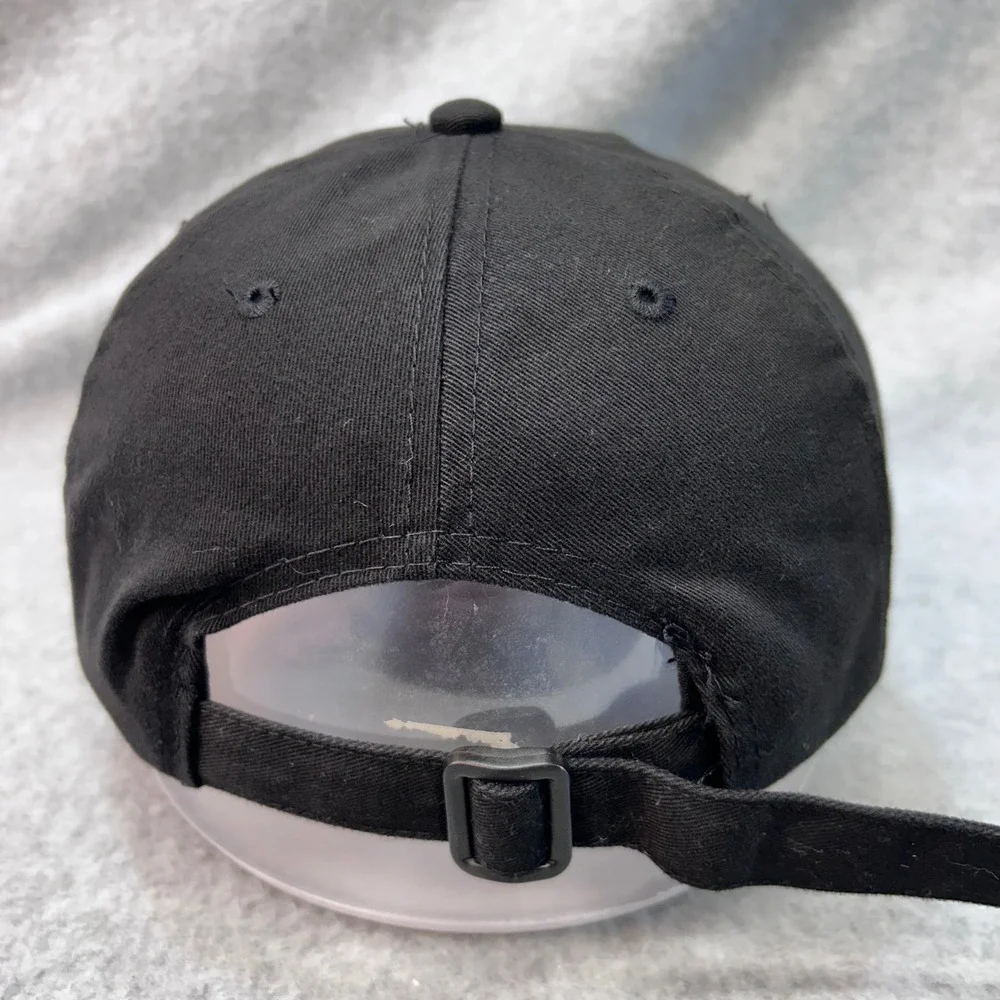 KICK 99.1 FM Pure Tejano Mens Black Otto Cap Radio Station Hat Adjustable OSFM